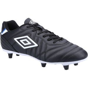 Umbro Mens Soft Ground Soccer Boots / Black/White